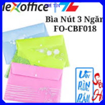 2 Bìa nút Pazto màu Pastel Thiên Long / Túi cúc khổ A4 Thiên Long CBF009 (vpp Tritin)