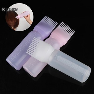  👑GK👑Chai nhựa đựng thuốc nhuộm tóc có lược chải 120ml tiện lợi 