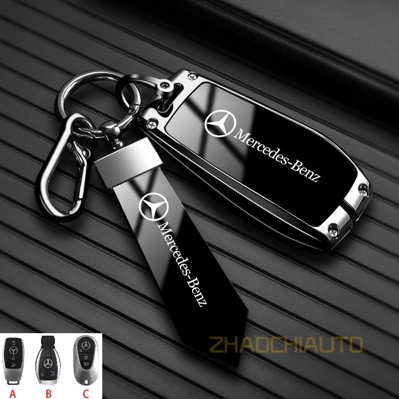 Vỏ chìa khóa điều khiển từ xa ô tô hợp kim kẽm cho Mercedes Benz Maybach S580 A-B-C-M-CLA-CLS-E-G-GL