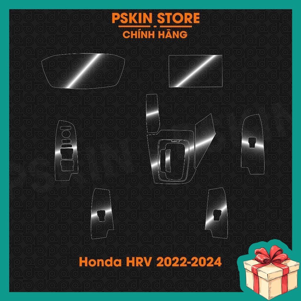 Honda HRV 2022-2024 Dán film PPF dán full bộ bảo vệ nội thất - chống xước, che mờ vết xước cũ hiệu P