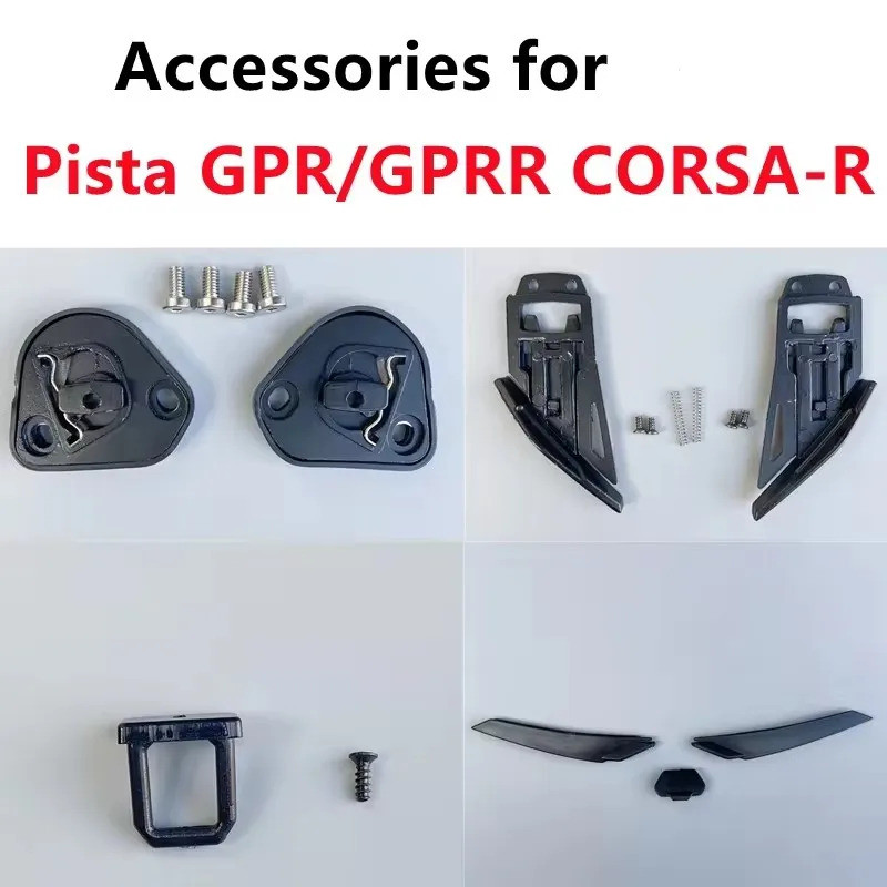 Cơ chế tấm che mũ bảo hiểm Khóa Visera cho AGV PISTA GPR, PISTA GPRR, CORSA R Viseira Capacete De Mo
