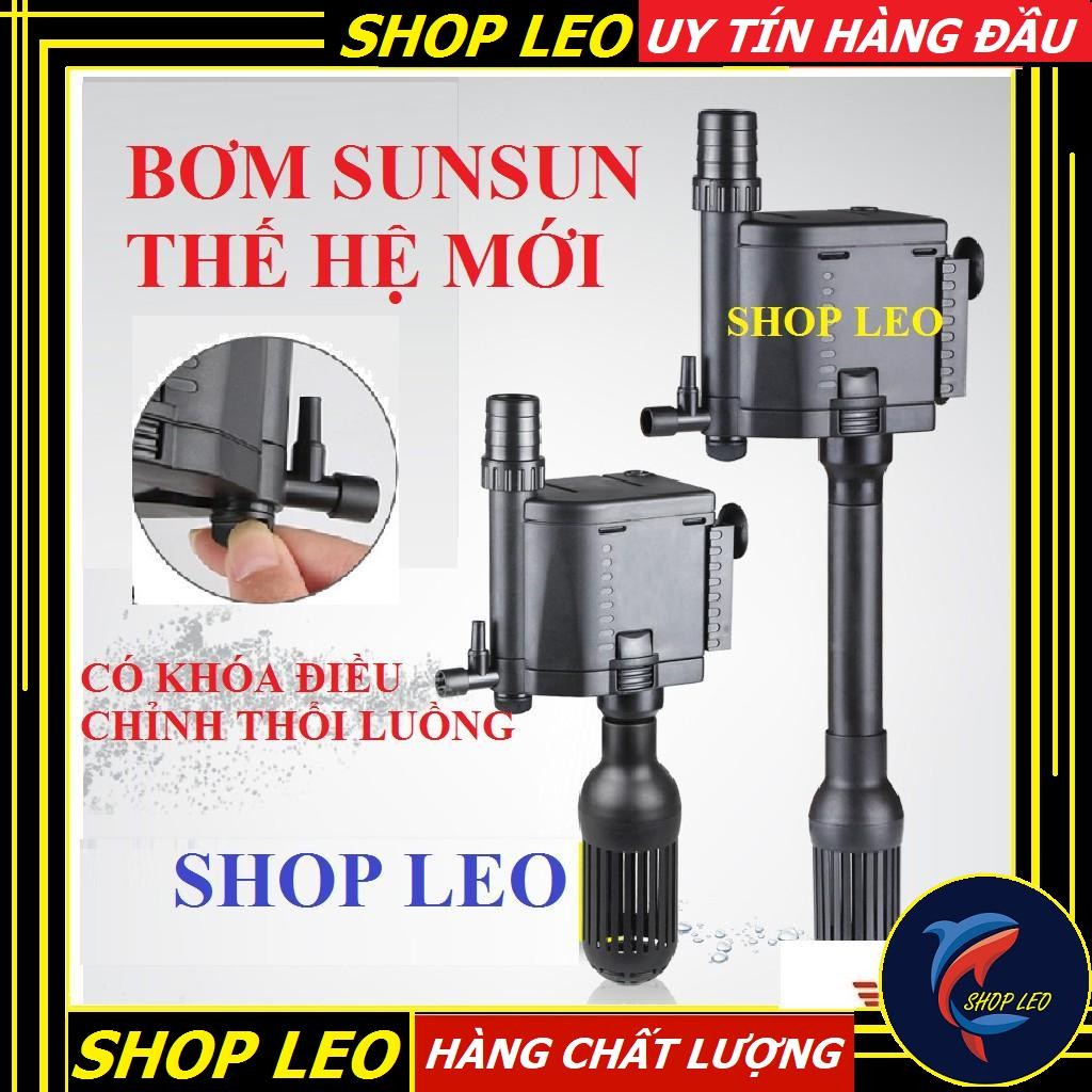 Bơm bể cá SUNSUN đa năng (Bơm chìm bể cá, hút đáy, thổi luồng ,Tạo ôxy)