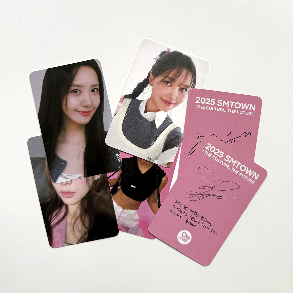 4-8 Cái / bộ Girls 'Generation SMTOWN SHINEE Lomo Card 2025 Thiệp Chúc Mừng Mùa Giải Photocards Taey