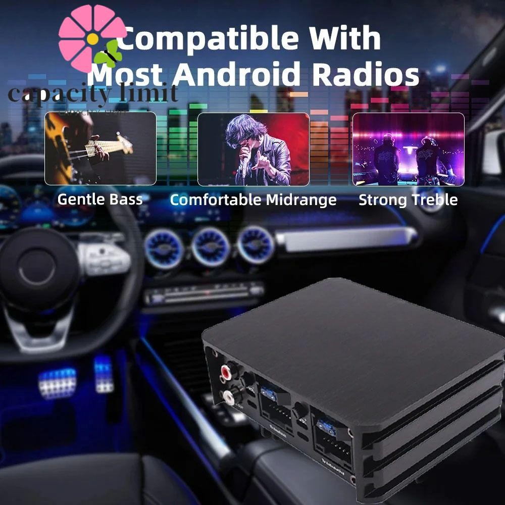 GIỚI HẠN NĂNG LƯỢNG Loa âm thanh ô tô, Bộ khuếch đại âm thanh DSP kỹ thuật số thông minh, Màn hình l