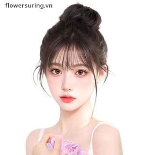 {Flo} 1PC Tổng Hợp Topper Tóc Giả Nổ Kẹp Mở Rộng Viền Giả Tự Nhiên Vô Hình Áo Cho Nữ {floweruring.vn}