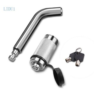 Lidu1 2-1 2 5 8 Khóa Hitch Pin Có Chìa Khóa Xe Tải cAR Trailer Thu Secu