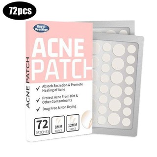  Soug 72 Cái   hộp Trong Suốt Mụn Mụn Miếng Dán Vô Hình Axit Salicylic Acne Patch Chăm Sóc Da 