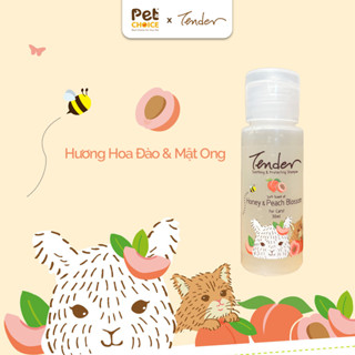 Sữa tắm TENDER cho mèo 30ml, sữa tắm cho thú cưng mềm mượt lông, lưu hương lâu, thân thiện cho bé