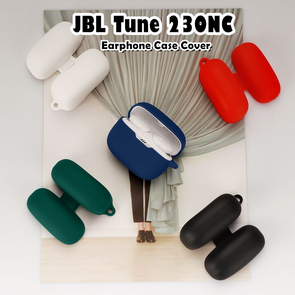 Dành Cho JBL Tune 230NC / JBL Tune 230 Ốp Lưng Vỏ Silicon Mềm Vỏ Tai Nghe Màu Trơn