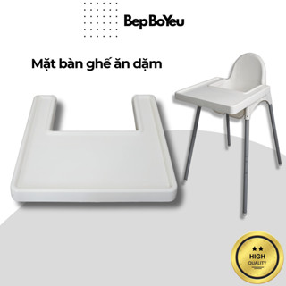 Mặt bàn ăn dặm Babyhop, mặt bàn ghế ăn dặm IKEA ANTILOP, mặt bàn ăn dặm phẳng, dễ vệ sinh