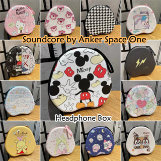 【imamura Cho Soundcore by Anker Space One ốp tai ng Case Kiểu dáng dễ thương Vỏ Bảo Vệ Hộp Sạc Tai Nghe