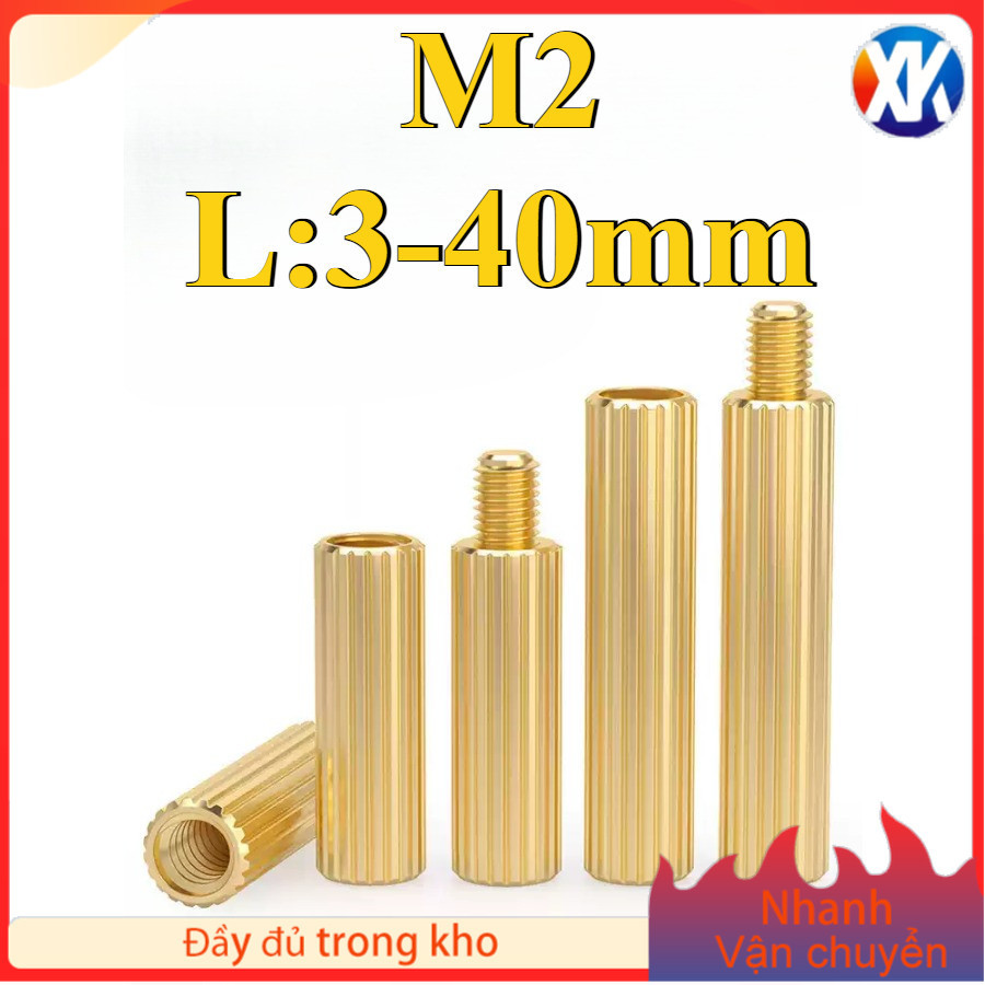 Trụ Đồng M2 chân đồng M2 Đực Cái, Cái Cái,Cọc đồng M2 đỡ, mạch điện PCB M2 Ốc Đồng các loại Cọc vít 