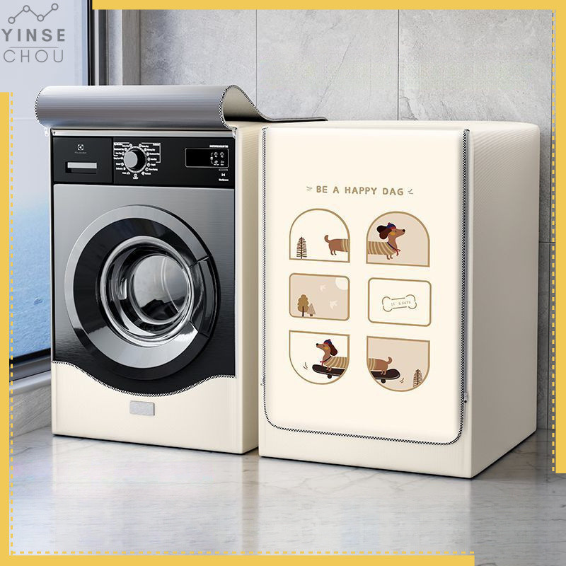 Che nắng máy giặt Feitao, che nắng chống nước, chống bụi, che nắng chuyên dụng cho ban công, rèm vải