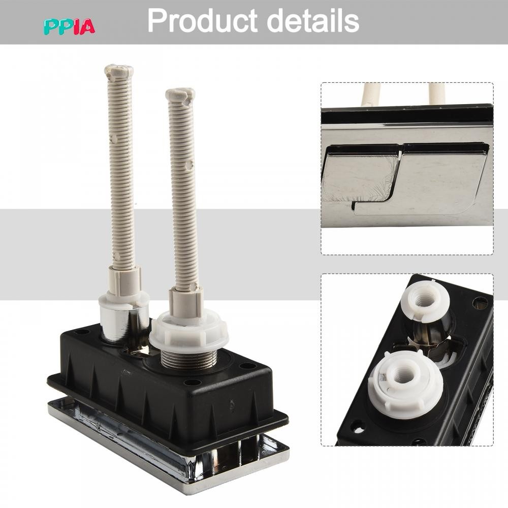 [PPIAVN]Dual Flush Toilet Flush Switch Corrosion Resistance Bathroom Accessory[Ready stock]