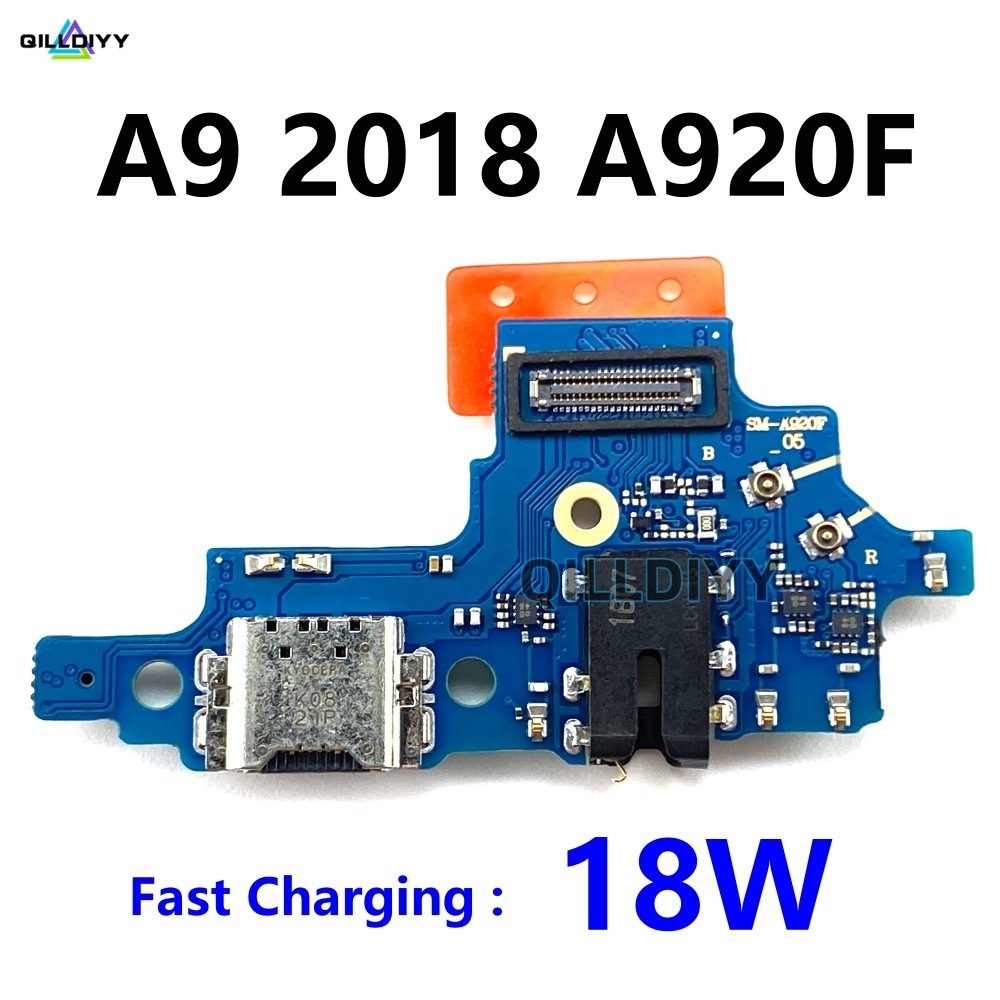 1 Chiếc Dành Cho Samsung Galaxy A9 2018 A920F USB Sạc Kết Nối Ban Sạc Dock Cổng Micro Loại C Đuôi Cắ