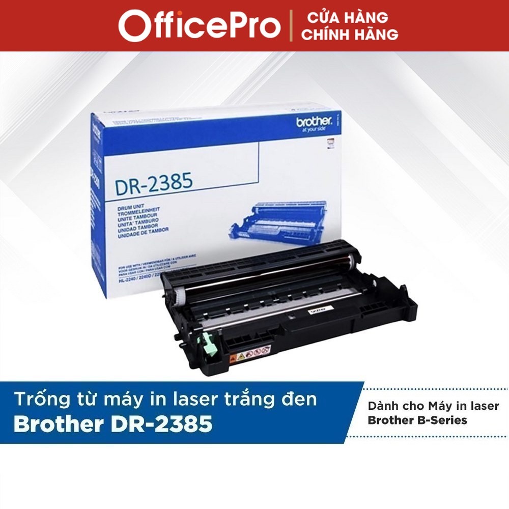 Cụm trống từ drum máy in Brother DR-2385 cho máy in HL-L2321D, L2361D, DCP-L2520D,MFC-L2701D, MFC-27