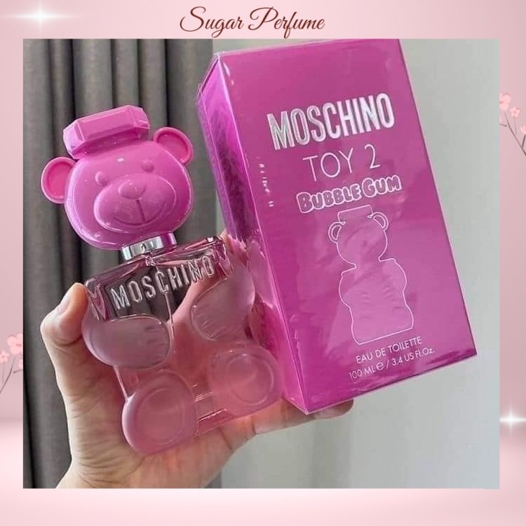 (Fullseal) Nước Hoa Nữ MOSCHINO Toy 2 Bubble Gum - Sugar Perfume