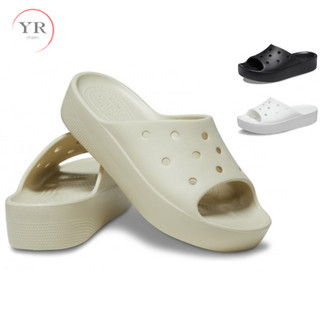  Dép nữ Crocs Platform Trượt Dép nhẹ Trượt nền cổ điển Trượt 