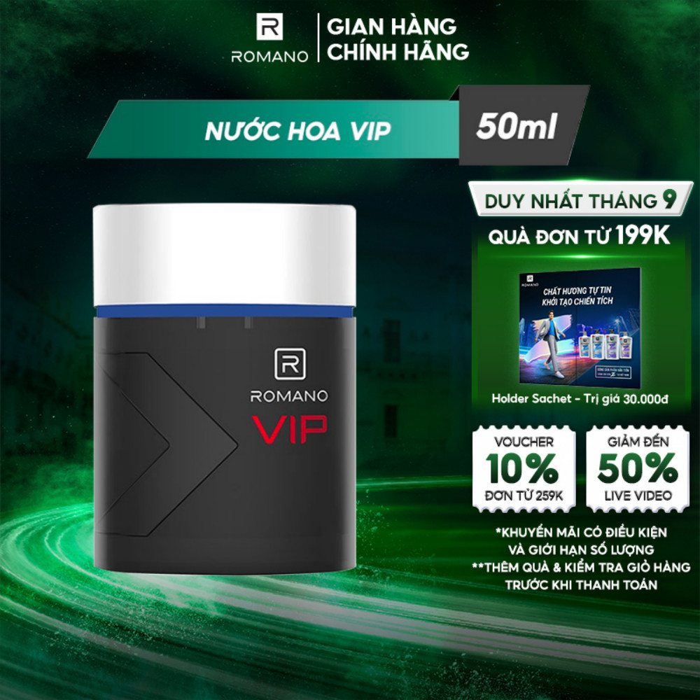 Nước hoa nam Romano Vip Vision 50ml