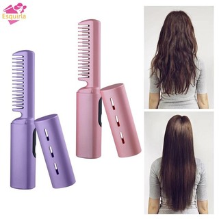 Máy duỗi tóc Esquirla Lược nóng Ba điều chỉnh nhiệt độ Mục đích Máy duỗi tóc làm nóng cho bé gái