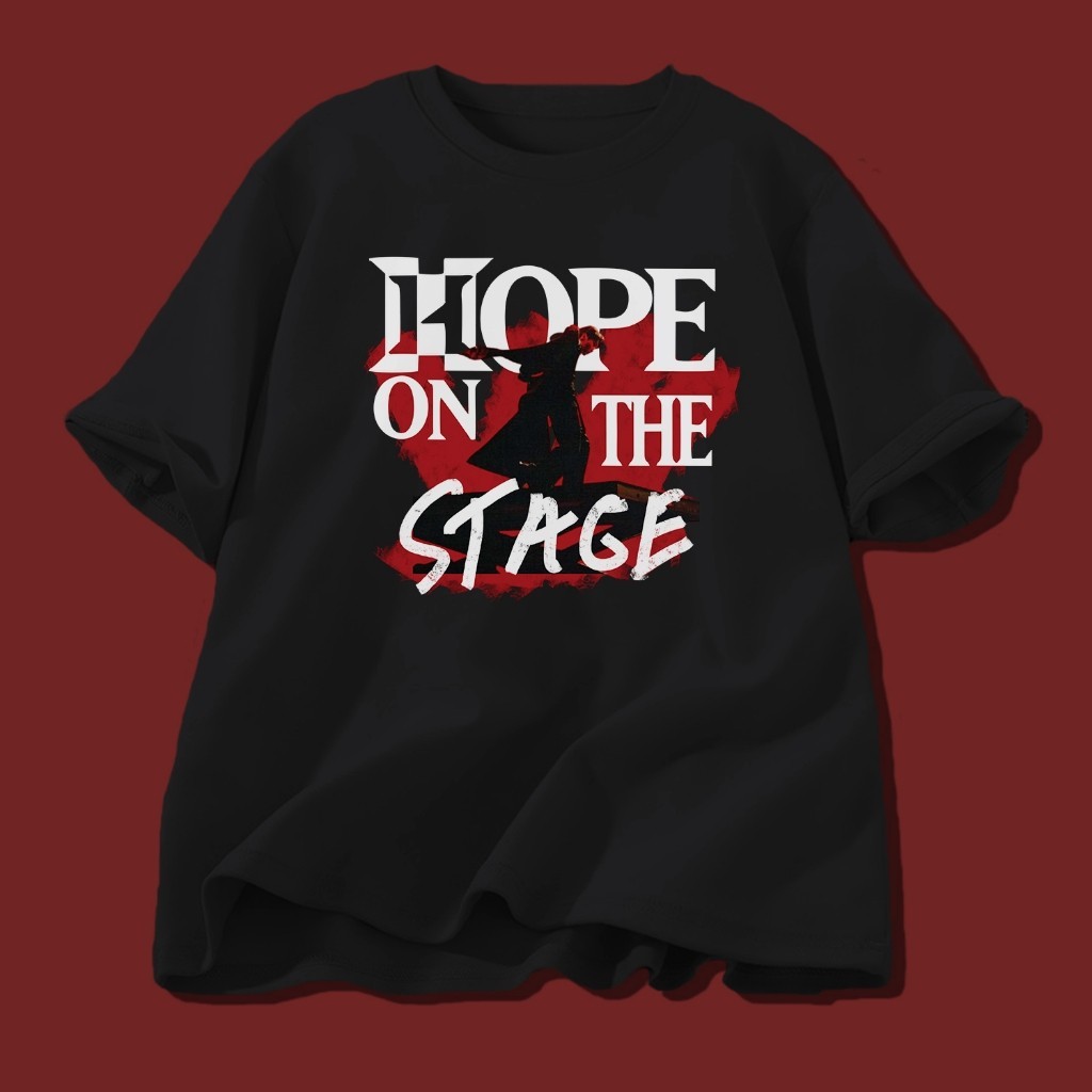 Áo thun Katun Jhope Hope on The Stage fire Cotton S-5XL In -