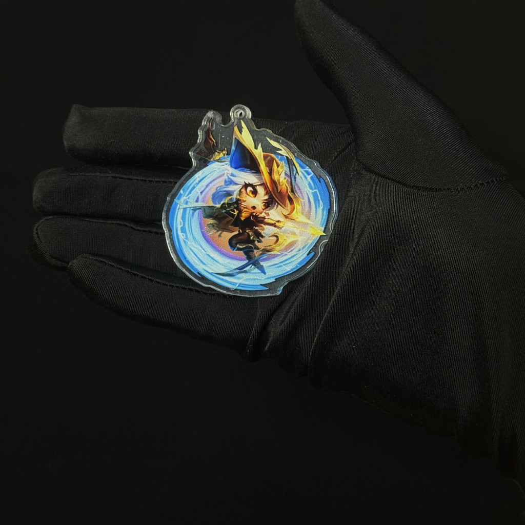 Móc khóa Ashe Cao Bồi- Đấu trường chân lý(Tft) - TFT -Liên Minh Huyền Thoại