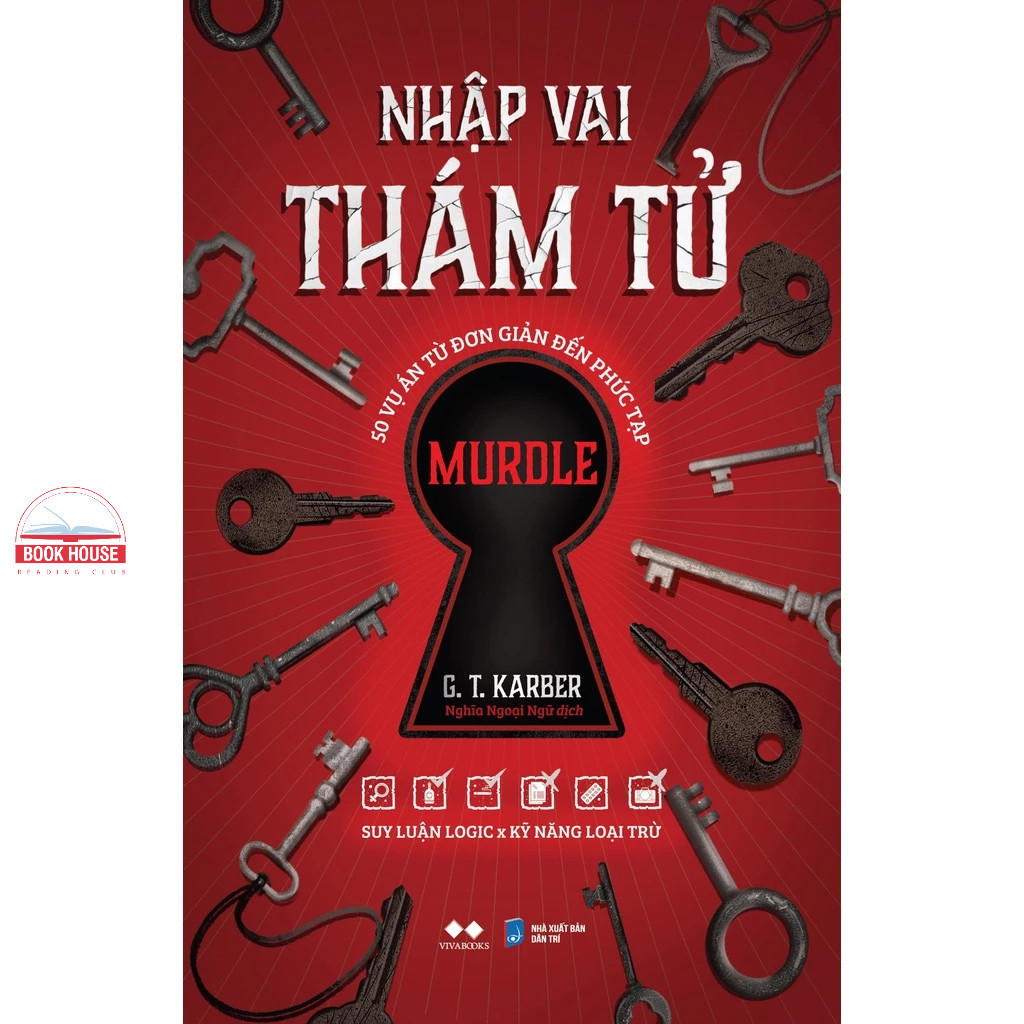 Sách - Nhập Vai Thám Tử - Thể loại giải đố - AZ VietNam - tặng Bookmark bế bồi [Nhà sách Tri thức mớ