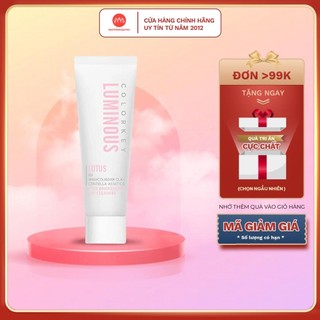   Mini  Sữa rửa mặt bùn khoáng COLORKEY LUMINOUS phù hợp da nhạy cảm sạch sâu giữ ẩm color key 20g 