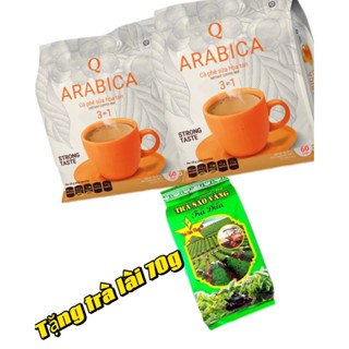 TẶNG LY THÁI KHI MUA 2 Cà Phê Sữa Arabica Trần Quang 3in1 Bịch 24 sticks/ THANH HAO SHOP