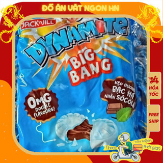  Kẹo Dynamite Big Bang kẹo cứng hương bạc hà nhân socola đồ ăn vặt ngon hấp dẫn 