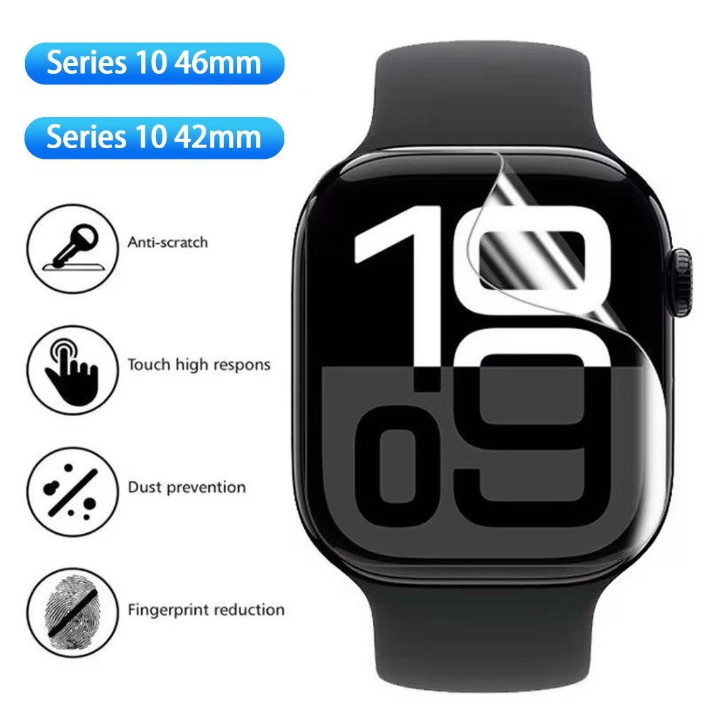 Dành Cho iwatch Series 9 8 7 41mm 45mm TPU Mềm Chống Nạng Bảo Vệ Màn Hình Cho iwatch Series Ultra 2 