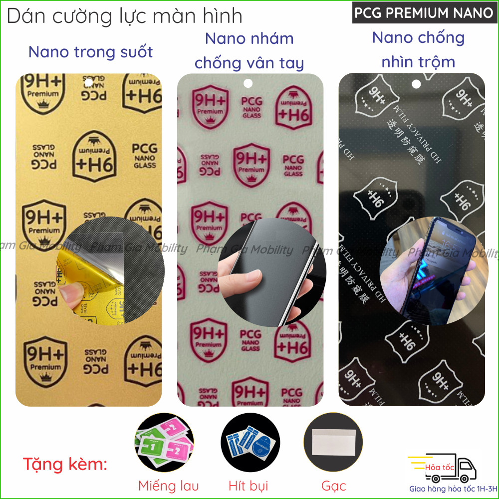 Dán cường lực màn hình Vivo iQOO Z10 Z10X/ Z9 Turbo Pro Turbo+ Plus Z9 (Nội Địa)/ Z9x Z8x Z8/ IQOO 1