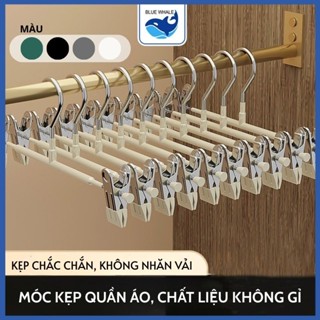 COMBO 10 Móc 2 Kẹp Treo Quần Áo Đa Năng Móc Treo Đồ Lót Áo 2 Dây Tất Vớ Thép Không Gỉ