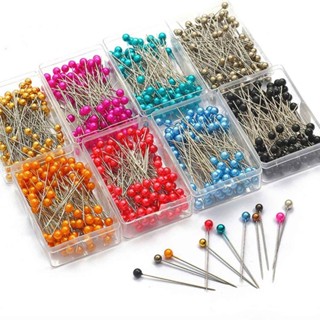 Hộp 100 Cây Kim Ghim Dài 39MM cố định hàng nhập xịn kim gút kim đầu tròn dùng cố định vải giúp dễ dàng khi may EE886