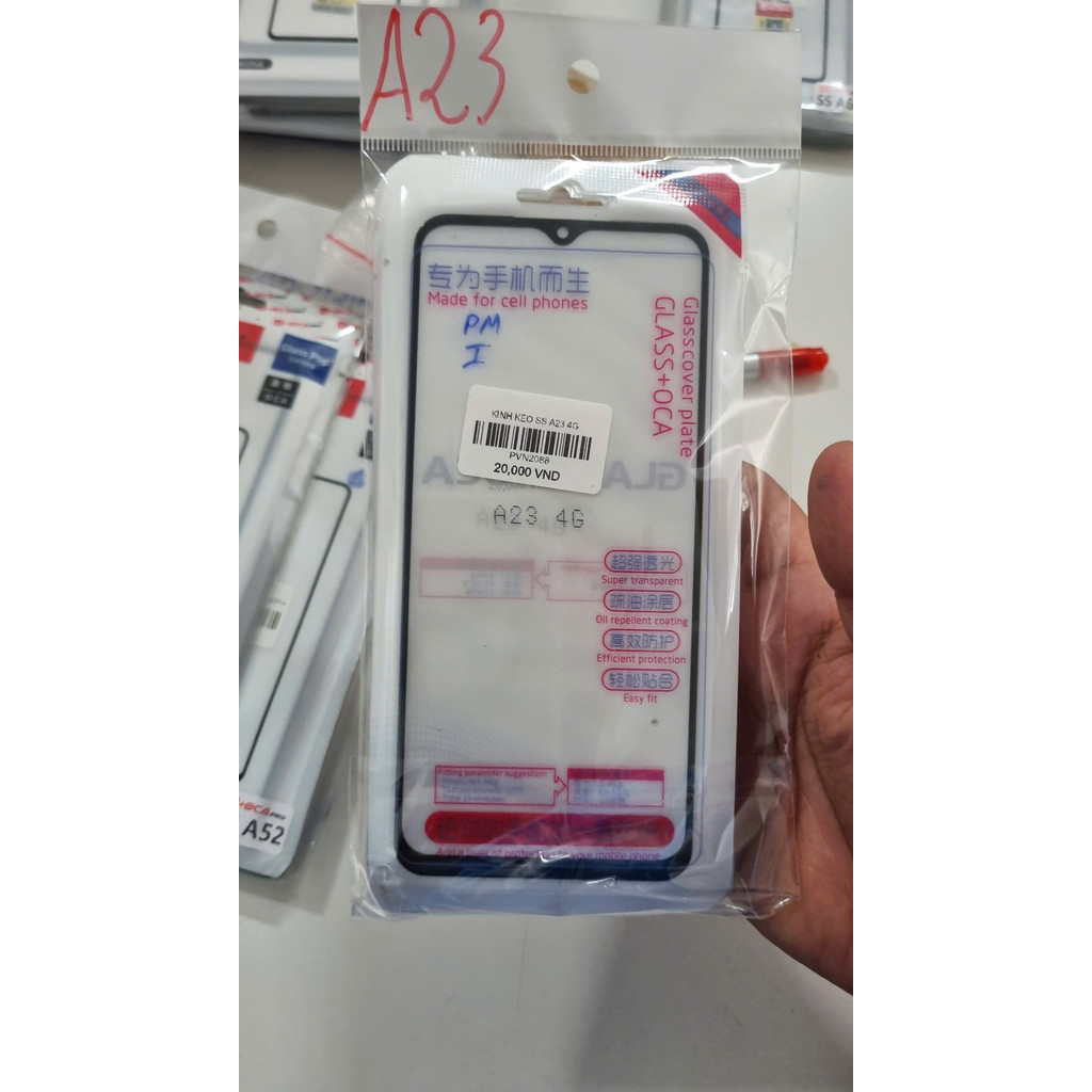KÍNH ÉP LIỀN KEO SAMSUNG A13 4G/M23/M33 5G/A23 4G/A23 5G/A236B/A23 Lite / A13 Lite/M13 4G/M23 4G/F23