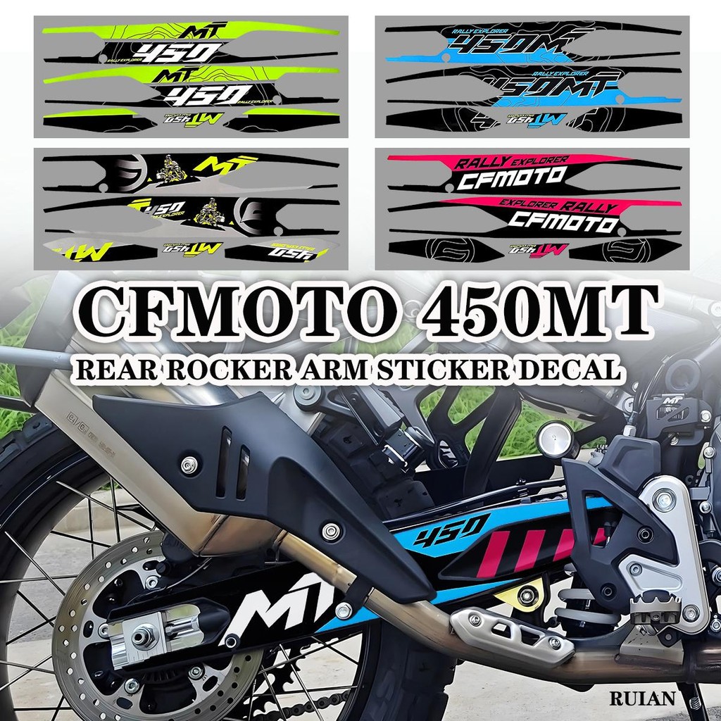 DÀNH CHO CFMOTO 450MT Xe Máy Miếng Dán CFMOTO 450mt Phía Sau Cánh Tay Chuyển Đổi Đề Can Chuyển Đổi