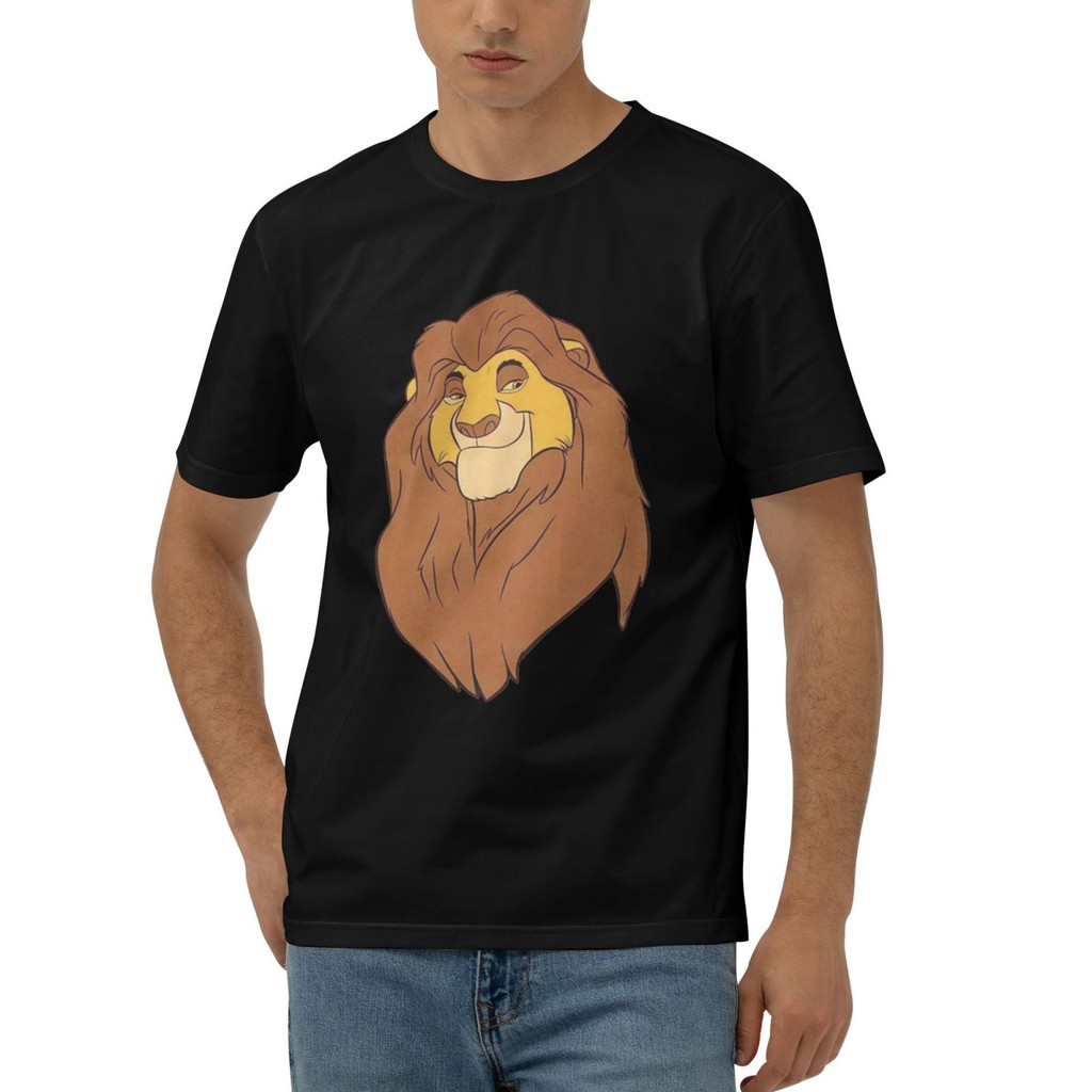 Disney Lion King Mufasa Face Big Smile Good Store Áo thun Cotton chất lượng cao