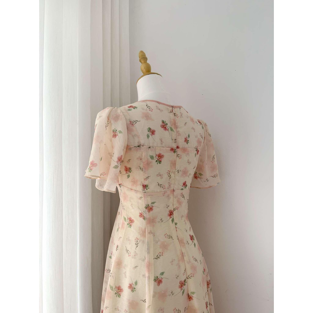TIELA Đầm váy hoa cổ viền - Pansy Dress | BigBuy360 - bigbuy360.vn