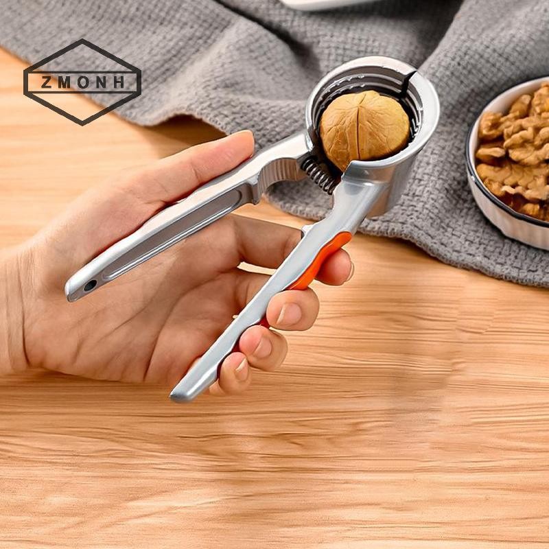Zmonh Hợp kim kẽm Nutcracker Sheller Crack Almond Walnut Pecan Hazelnut Filbert Nut Nhà bếp Nut Shel
