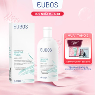Sữa Tắm Cho Da Khô, Nhạy Cảm EUBOS Sensitive Shower And Cream 200ml