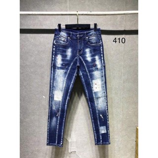  Quần jean dài nam boy phố xanh VNXK cao cấp loang nhẹ vẩy sơn mẫu mới rất đẹp hàng shop quanjeans  namrach 