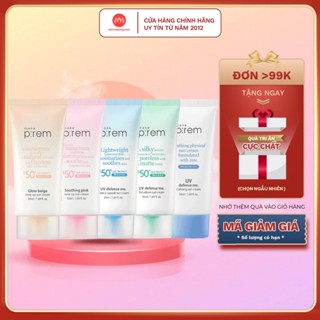 Kem chống nắng Vật Lý Make Prem UV defense me Calming Cream Make P:rem 50ml