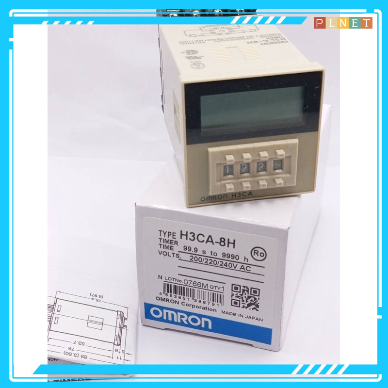 Cửa hàng được khuyên dùng H3CA-8H TIMER 99,9 s đến 9990 h VOLTS. AC 200 / 220 / 240V