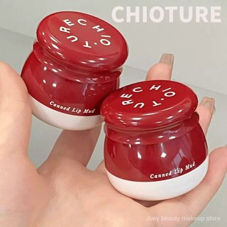 Chioture Canned Lip Mud Lip Cheek Dual-Use Matte Finish Lip Lacquer Lipstick Blush 5IUG