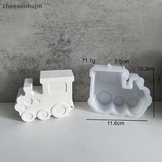 Cs 3D Xe Lửa Khuôn Silicon DIY Dễ Thương Giá Đỡ Xe Lửa Cắm Sáng Tạo Nhà Để Bàn Trang Trí Thạch Cao Thả Keo Khuôn VN