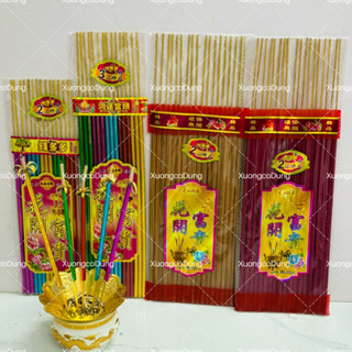  Sỉ 10 bó Nhang Nở Hoa Phú Quý Tài Lộc Thơm Mùi Đàn Hương Tạo Thành Bông Hoa Khi Đốt Phù Hợp Đốt Dịp Tết Gia Tiên 