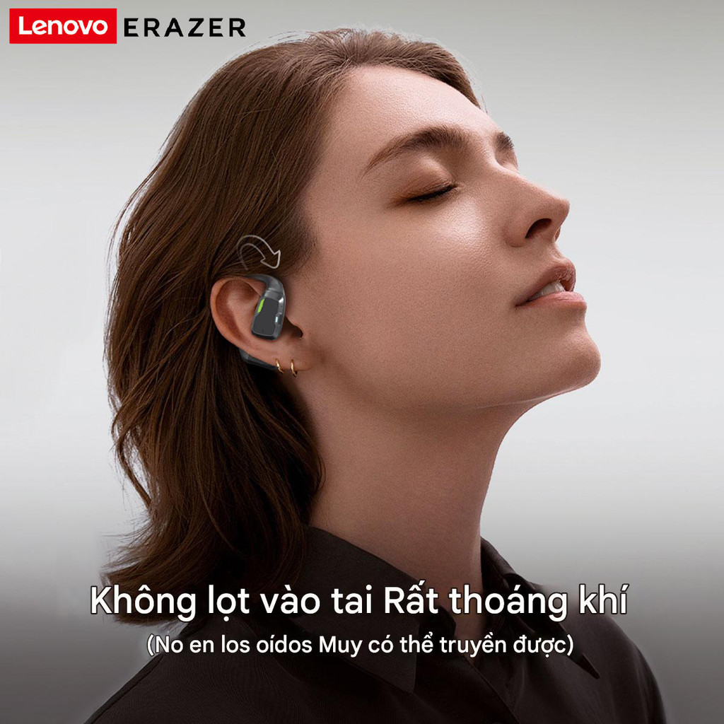 Lenovo ERAZER XP6/XP3/XT92PRO/XT66PRO Tai nghe Bluetooth 5.4 không dây, màn hình cảm ứng LED, mic, chống nước IPX5, AI phiên dịch | BigBuy360 - bigbuy360.vn