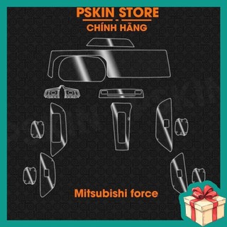 Mitsubishi Xforce 2024 - Dán film PPF dán full bộ bảo vệ nội thất - chống xước, che mờ vết xước cũ hiệu PSKIN