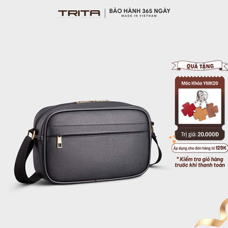 Túi Trita (Thời trang nam bo viền thời trang - Túi đeo chéo da RTN10)