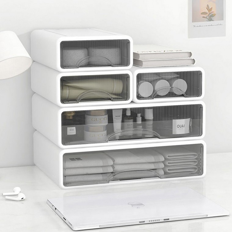 Multi-Purpose Desk and Kitchen Storage Tray Drawer Organizer